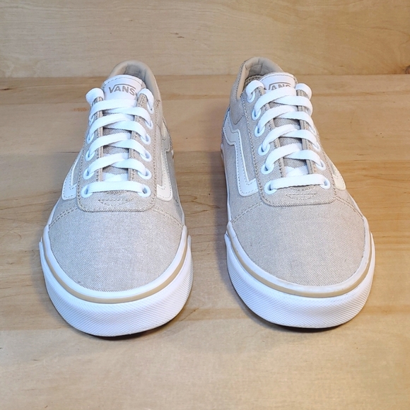 Vans Old Skool Tan Canvas Women's Athletic Shoes - Picture 3 of 10
